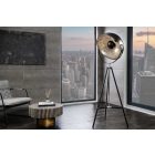 Design állólámpa STAGE 168 cm fekete ezüst