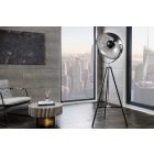 Design állólámpa STAGE 168 cm fekete ezüst