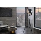 Design állólámpa STAGE 168 cm fekete ezüst