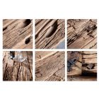 Luxus étkezőasztal Shark 180 cm teakfa 