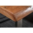 Luxus étkezőasztal Massive II New 220 cm - Honey - asztallap 60mm - akác