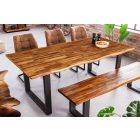 Design étkezőasztal Evolution 200 cm akác 