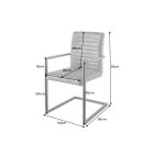 Stílusos étkezőszék Imperium Antik antik szürke