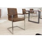 Stílusos étkezőszék Imperium Antik antik barna