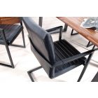 Stílusos étkezőszék Imperium Antik II. fekete   