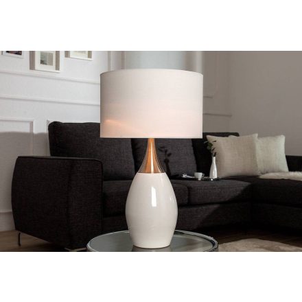 Asztali lámpa Aaria 60 cm fehér