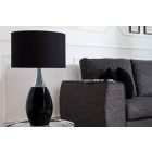 Asztali lámpa Aaria 60 cm fekete 