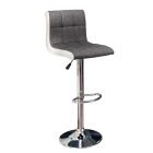 Stílusos bárszék Modern szürke - fehér 