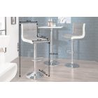 Stílusos bárszék Modern szürke - fehér 