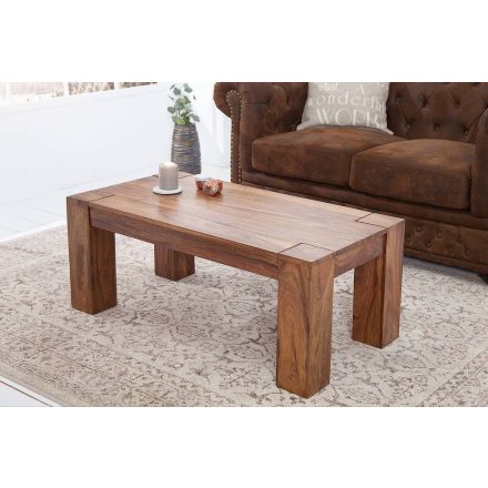 Dohányzóasztal Timber 100 cm sheesham