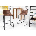 Stílusos bárszék Alba vintage barna 