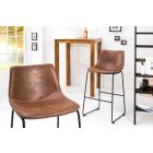 Stílusos bárszék Alba vintage barna 