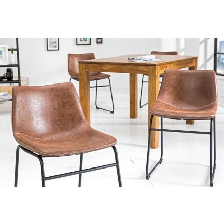 Stílusos szék Alba vintage barna