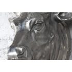 Faldekoráció Birtle  65cm ezüst