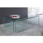 2 üveg dohányzóasztalból álló szett Phantom 