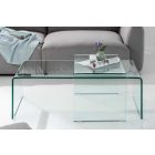 2 üveg dohányzóasztalból álló szett Phantom 