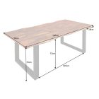 Design étkezőasztal Evolution 160 cm akác