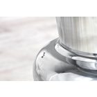 Váza Gracie 75 cm ezüst