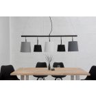 Függőlámpa Shadow 100 cm szürke