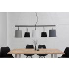 Függőlámpa Shadow 100 cm szürke