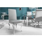 Stílusos szék Rococo szürke 