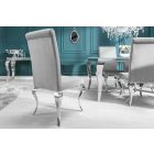 Stílusos szék Rococo szürke 