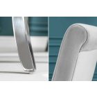 Stílusos szék Rococo szürke 