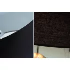 Design asztali lámpa Madigan 44 cm fekete-ezüst