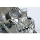 Design asztali lámpa Madigan 44 cm fekete-ezüst