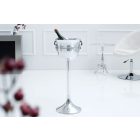 Design pezsgő hűtő Champagne 75 cm / ezüst