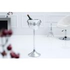 Design pezsgő hűtő Champagne 75 cm / ezüst