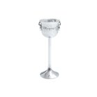 Design pezsgő hűtő Champagne 75 cm / ezüst