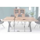 Stílusos étkezőasztal Argentinas II X 200 cm akác