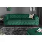 Stílusos ülőgarnitúra Rococo 240 cm / Zöld
