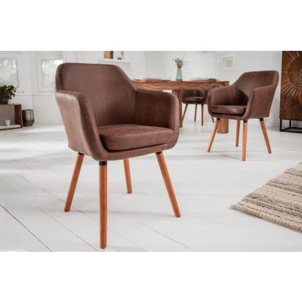 Szék Jazmin vintage barna