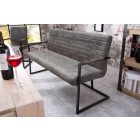 Stílusos ülőpad Maximiliano vintage szürke