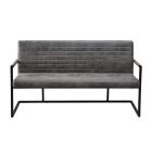 Stílusos ülőpad Maximiliano vintage szürke