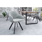 Stílusos szék Mallory szürke