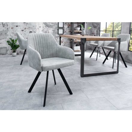 Stílusos szék Mallory szürke