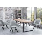 Stílusos szék Mallory szürke