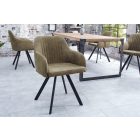 Stílusos szék Mallory szürkésbarna