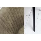 Stílusos szék Mallory szürkésbarna