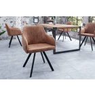 Stílusos szék Mallory vintage barna