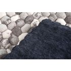 Stílusos szőnyeg Jayda 200x120 szürke filc