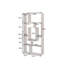 Luxus polcos szekrény Timber II 180 cm 