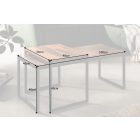 2 dohányzóasztalból álló szett Nicolette sheesham 