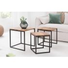 3 kisasztalból álló szett Lilliana 