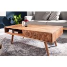 Stílusos dohányzóasztal Kamryn 100cm akác