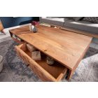 Stílusos dohányzóasztal Kamryn 100cm akác