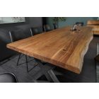 Étkezőasztal Massive X Honey 200 cm - asztallap 60 mm - akác